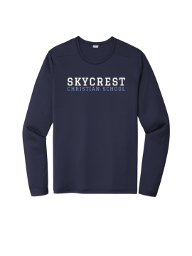 Long-Sleeve Dri-Fit Shirt - Navy