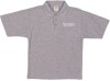  Youth Cotton Knit Gray Short Sleeve Polo