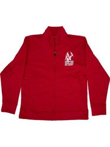 Youth Red Zipper Jacket