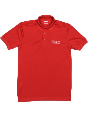 Elderado Red Short Sleeve Polo